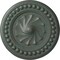 Ekena Millwork Foster Shell Ceiling Medallion (Fits Canopies up to 9 5/8"), 15 3/4"OD x 2"P, Cloud Burst Crackle CM15FOCBC - alternate 1
